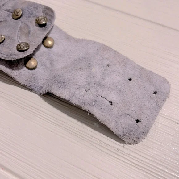 Vintage Lenny and Eva Cuff Bracelet Women’s boho leather charms - Picture 3 of 4